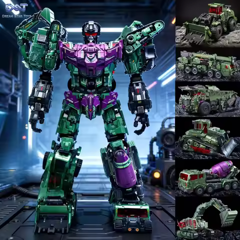 Devastator DST02-001 DST02-006 Bonecrusher Hook Mixmaster Scavenger Scrapper Long Haul complete set 