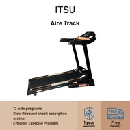 [FREE DELIVERY] ITSU Aire Track Multi Functional Treadmill Free Neck Pillow - Auto Incline - Support