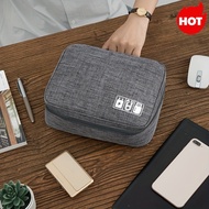 Data Cable Storage Bag Travel Charging Treasure Headphone Data Cable Storage Box<PQ2-sg>
