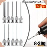 CHEESELY 12Pcs Dispensing|Needle, 8G-30G Fluids Blunt Tip Industrial Glue Injection Needle,  Stainle