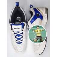 YONEX SHB-71 POWER CUSHION CAI YUN CHINA 2007-2009 SEASONS White Blue Shoe Size Euro 43 or 27.5cm
