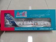 中歐航旅 ASA  Holidays 1/200 AIRBUS A380-800 特製彩繪機 飛機模型