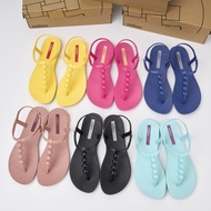 2026 Meilinsa Jelly Shoes Summer Flip-Flops Beach Shoes Soft-Soled Anti-Slip Flat Sandals Cool Piece