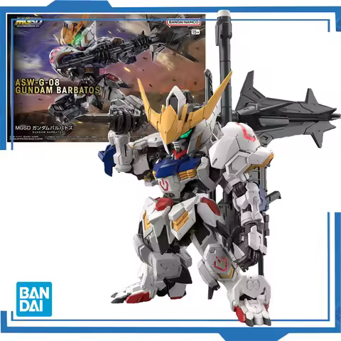Bandai Master Grade SD Iron-Blooded Orphans ASW-G-08 Gundam MGSD Barbatos Anime Action Figures Toys 