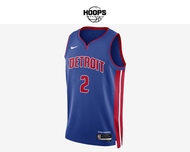 Jersey Basket Pria Nike NBA Cade Cunningham Detroit Pistons DN2004-401