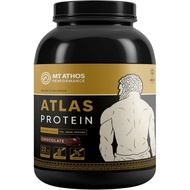 Atlas Chocolate Protein Powder | Goat Milk Whey with Casein Protein | 22 g Protein per Serving | Cho