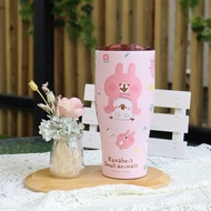 【卡娜赫拉的小動物】不鏽鋼真空酷樂杯 冰霸杯 900ml