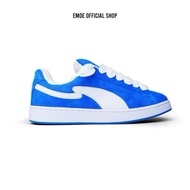 EMOE - EXCEL BLUE Men's Women's Sneakers Elegant Suede Casual Shoes Rubber Casual Shoes