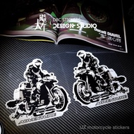 R1200GS F800GS F700GS Motorcycle Modified Side Box Sticker Waterproof Reflective Decal Car Sticker
