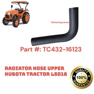 RADIATOR HOSE UPPER TC432-1612-3 KUBOTA TRACTOR L5018