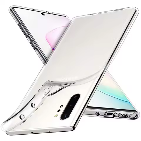 For Samsung Note 10 Plus Case Samsung Galaxy Note 8 9 10 20 Plus Funda Cover Ultra Thin Clear Case f