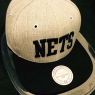 NETS 棒球帽  灰色