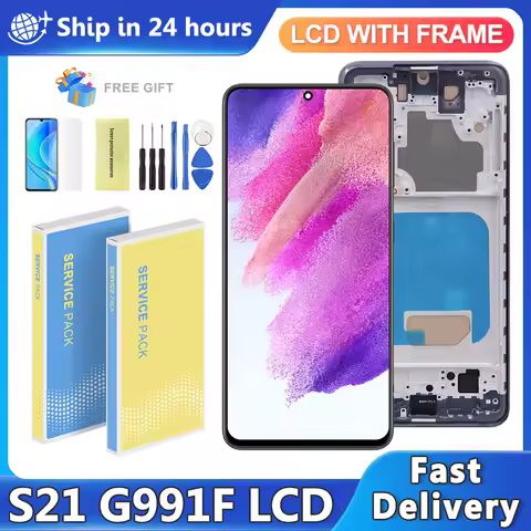 6.28'' TFT For Samsung S21 5G LCD Display SM-G991B G991B/DS G991U Touch Screen Digitizer Assembly Re