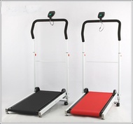 Mechanical foldable Mini Treadmill double flywheel old indoor treadmill walking machine home fitness