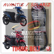 BELTING ORIGINAL YAMAHA EGO SOLARIZ 125 SCOOTER AVANTIZ ENGINE TIMING BELT CRANKCASE BELTING PULLEY 