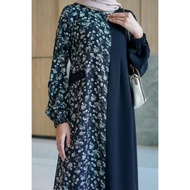 [ Garansi] Abaya Hitam Turkey Gamis Maxi Dress Arab Saudi Turki Dubai