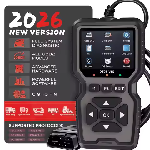 V519 Car Obd2 Scanner Diagnostic Tool Code Reader with Real-Time Battery Voltage Testing car diagnos