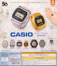 全新 日版 Stasto Casio 手錶 戒指 玩具 裝飾 Vol.3  扭蛋 連隱藏款 全6種