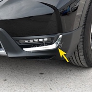 Steel Fog Light Strips For Honda CRV 2017-2019 Front Foglamp Molding Accessories