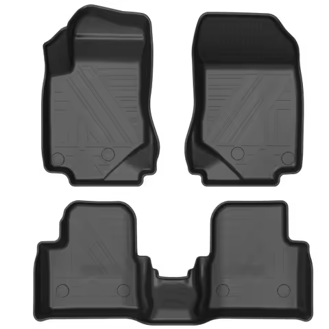 For Peugeot 408 308 508L 2008 3008 4008 5008 2017-2025 Rubber Floor Mats Non-Slip TPE Waterproof Car