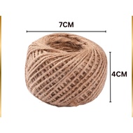 50 meter hemp rope tali guni DIY Ramadan Gift Box packaging binding rope diy decoration rope 多用处麻绳
