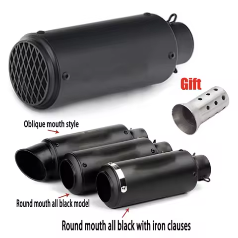 GP Project Exhaust Pipe 51mm/60mm Db Killer Motorcycle Exhaust Pipe with for SC Kawasaki Z900 Z800 E