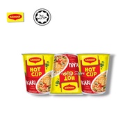 Maggi Hot Cup Kari Flavor 6 x 60g Maggi Perencah Kari Hot Cup