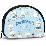 Sanrio Pekkle Coin Purse, Case, Small Wallet, Mini Makeup Pouch, Card Holder, Large Capacity, Lightweight, Semicircular Type【Top Quality From Japan】