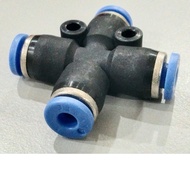 PZA-04 JSN 4MM UNION CROSS FITTING