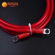 Risin Solar Battery Connection Cable 8/6/4 AWG High Current Terminal Lugs Wire Solar Inverter Dc Bat