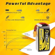 ️ Tattu R-E 3.0 1300/1400/1550/1800/2000Mah 120C 4S 6S 14.8V Lipo Battery Xt60 Plug For Power