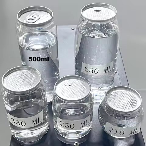 Automatic Beverage Coffee Soda Cans Tin Cup Bottle Sealer Intelligent Non-rotating Soda Water Seamer