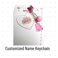 Customized Handmade DIY Name Keychain