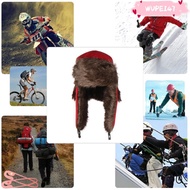 WUPEI47AD Winter Hats Outdoors Men Women Fur Winter Cap