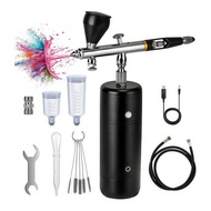 Compressor Spray Kit 32PSI Handheld Corded Airbrush Charging Painting Tattoo Manicure Makeup Cake Co