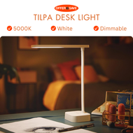 PHILIPS LED Tilpa Desk Lamp Table Lamp [Cool White Light 5000K - White] 5W