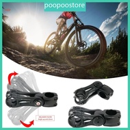 POOP Aluminum Bike Handlebars Stem Adjustable Angles Road Bike Stem Cycling Accessories Easy to Inst