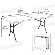 SNR PRODUCTS I LIFETIME 6FT FOLDING TABLE