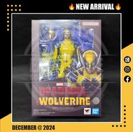 <設有實體舖> 24年12月新貨！全新未開封 行版/日版 Bandai S.H.Figuarts SHF 狼人 (死侍與狼人) Marvel Deadpool & Wolverine 