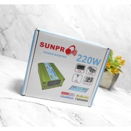 220Watt Power Inverter Sunpro DC to AC 12V 220W Power Inverter/ for tv computer fan car 220W DC TO A
