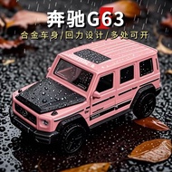 AIUWEY Mercedes-Benz G63 AMG G-Wagon Alloy Toy Car Model with Sunroof Sliding Toy Boy Gift