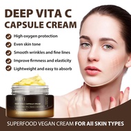 【HOT SALE】XUEYI Vitamin C Gold Capsule Facial Moisturizer 55g VC Capsule Face Cream For Hydrating & 