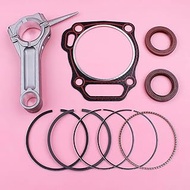 HAOHAO Connecting Rod For Honda GX390 13HP GX 390 88mm Piston Rings Cylinder Gasket Oil Seal Lawn Mo