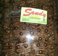 Kue kering Sandy Cookies label hijau 250gr - nastar, sagu keju