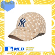 100% Authentic MLB MONOGRAM JACQUARD Cap Baseball Cap Peaked Cap Model CPFF0/3ACPFF02N New York Yank
