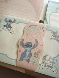 Disney Stitch & Scrump Aloha Hawaii Stationery Paper Set