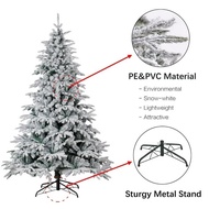 Christmas Premium snow tree size 240 cm./8feet. 240 cm./8 Feet