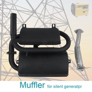 Generator muffler 3KW,  5KW, 6KW, 7KW, 8KW, Home used generator spare parts， diesel silent generator