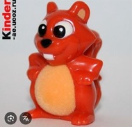 kinder Squirrel 健達 松鼠 奇趣蛋 出奇蛋 公仔 擺設
