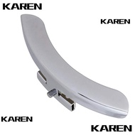 KAREN1 Banjo Parts, Metal Material Silver Banjo Armrest, Durable Instrument Accessory Banjo Accessor